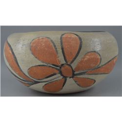 SANTO DOMINGO INDIAN POTTERY BOWL