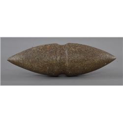 PLAINS INDIAN STONE WAR HEAD