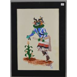 HOPI INDIAN PAINTING (GILBERT TYMA)