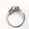 Image 2 : Silver 7 Diamonds Ring (~Size 7) (~weight 3.12g), Suggested Retail Value $180
