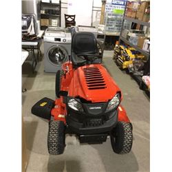 CRAFTSMAN T140 18.5-HP Automatic 46-in Riding Lawn Mower (AS IS damage to hood)