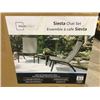 Image 2 : Mainstays Siesta Chat Set (2 Chairs, 1 Table)