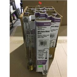 Case of 12 Philips HPS-Retro White Bulbs