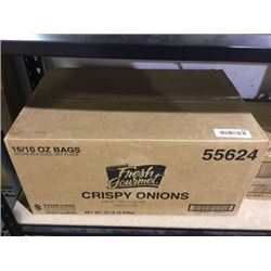 Case of Fresh Gourmet Crispy Onions (16 x 10oz)