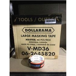 Case of 48 DuramaxLarge Masking Tape Rolls