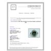 Image 3 : 6.40CT NATURAL  CEYLON GREEN SAPPHIRE 14K W/G RING