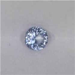 0.6ct Natural ceylon blue Sapphire round cut