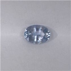 0.71ct Natural ceylon blue Sapphire oval cut