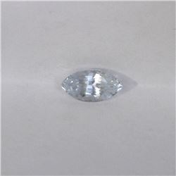 1.30ct Natural ceylon white Sapphire marquise cut