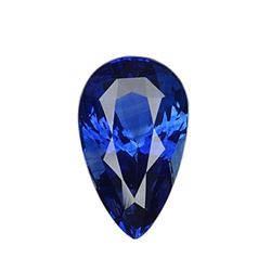 GIA 3.07ct Pear shape Natural Blue Sapphire