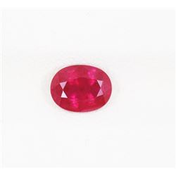 GIA Certified 1.55cts Oval Shape Ruby