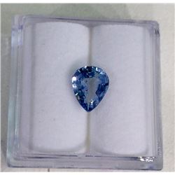 0.92ct Natural ceylon blue Sapphire pear cut