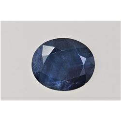 GIA 10.49ct Oval Cut Natural Ceylon Blue Sapphire