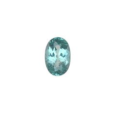 GIA 1.09ct Oval Shape Blue-Green TOURMALINE 8.16 x 5.40 x 3.82 mm