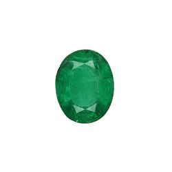 GIA 3.44ct Oval Shape Green EMERALD 10.69 x 8.47 x 6.02 mm