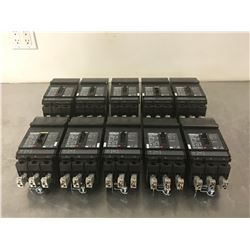 (10) SQUARE D HJA36030 CIRCUIT BREAKER