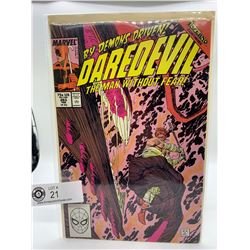 Marvel Comics Daredevil 263 on board in bag