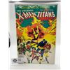 Image 1 : Marvel and DC Present The Uncanny X Men and the New Teen Titans #1 in Bag on White Board