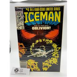 Marvel Comics Iceman #4 in a 4 Issue Limited Series In Bag on White Board