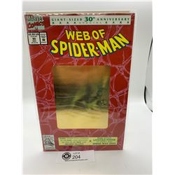 Marvel Comics The Web of Spiderman # 90 in Bag on White Board