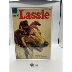 Dell Comics Lassie #22 1955 in Bag on White Board