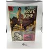 Image 1 : Dell Comics The Brave One  Four Colour  #773  1957 in Bag on White Board