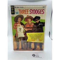Gold Key Comics The Three Stooges # 34 1967 in Bag on White Board