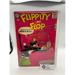 DC Comics Flippity and Flop #38 1958 in Bag on White Board