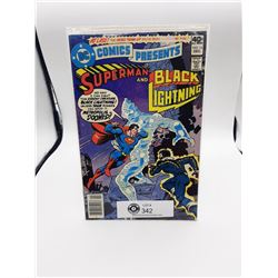 DC Comics Superman and Black Lightning #16 In Bag on White Board