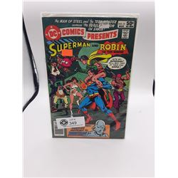 DC Comics Superman and Robin #31 In Bag on White Board