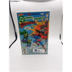 DC Comics Superman and ManBat #35 In Bag on White Board