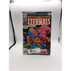 Marvel Comics Group. The Eternals #18 In Bag on White Board