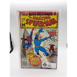 Marvel Suoersized Annual The Amazing Spiderman #22 1988 In Bag on White Board