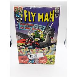 Mighty Comics Group Fly Man #35 in Bag on White Board