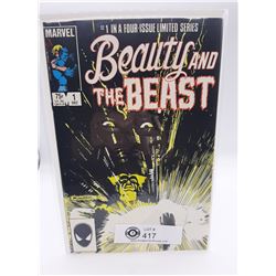 Marvel Comics Beauty and The Beast # 1 in Bag on White Board