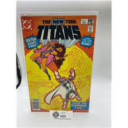 DC Comics The New Teen Titans #3 in Bag on White Board
