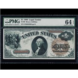 1880 $1 Legal Tender Note PMG 64EPQ