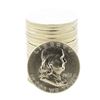 Image 1 : Roll of (20) 1961 Franklin Half Dollar Coins