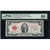 Image 1 : 1928D $2 Legal Tender Note PMG 66EPQ