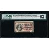 Image 1 : 10 Cent Fourth Issue Fractional Note PMG 62EPQ