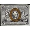 Image 1 : March 3, 1863 Five Cents Second Issue Fractional Currency Note