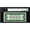 Image 2 : 1928A $1 Funnyback Silver Certificate Note Fr.1601 PMG Choice About Uncirculated 55
