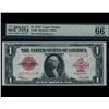 Image 1 : 1923 $1 Legal Tender Note PMG 66EPQ