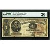 Image 1 : 1890 $1 Treasury Note PMG 20