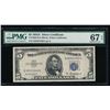 Image 1 : 1953A $5 Silver Certificate PMG 67EPQ