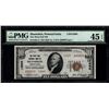 Image 1 : 1929 $10 Shamokin National Bank Note PMG 45EPQ