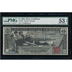 1896 $1 Educational Silver Certificate PGM 53EPQ