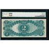 Image 2 : 1880 $2 Legal Tender Note PMG 35
