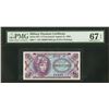 Image 1 : 5 Cent Military Payment Certificate PMG 67EPQ