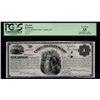 Image 1 : 1867 $1 Union Military Scrip Topeka Kansas PCGS 35